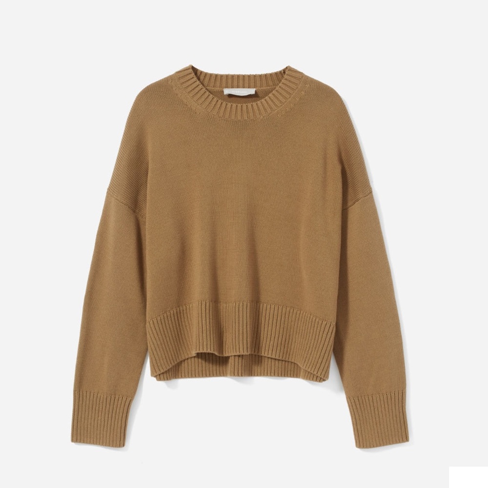 New Everlane Cotton Soft Square Crew